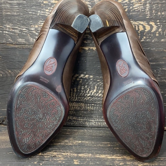 Sofft Brown Slip-on Mules Size 9.5M - Picture 10 of 12
